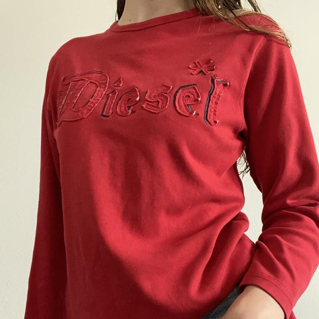 Diesel Women's Red T-shirt