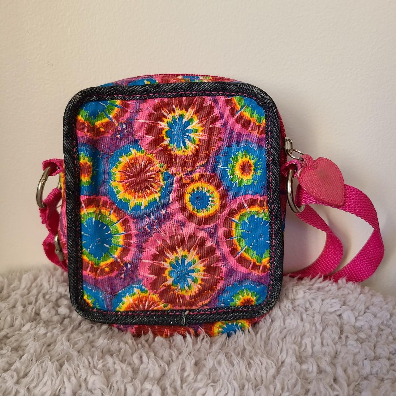 y2k mini purse in pink/tiedye Unbranded but gives... Depop