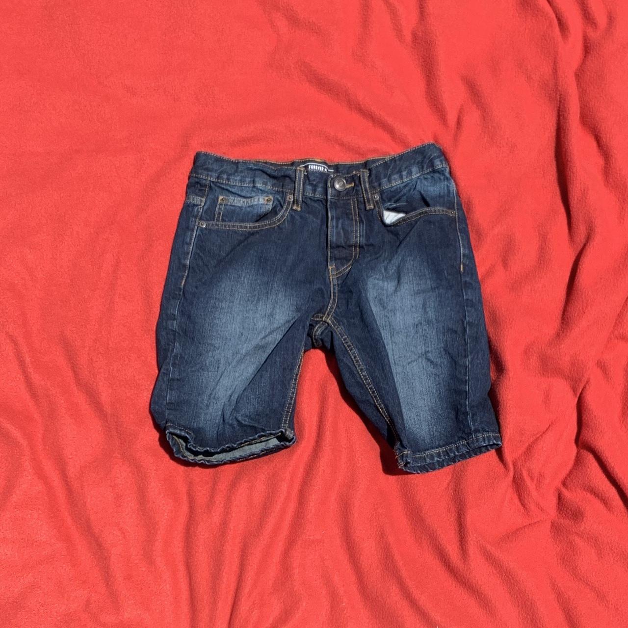 forever 21 mens jean shorts