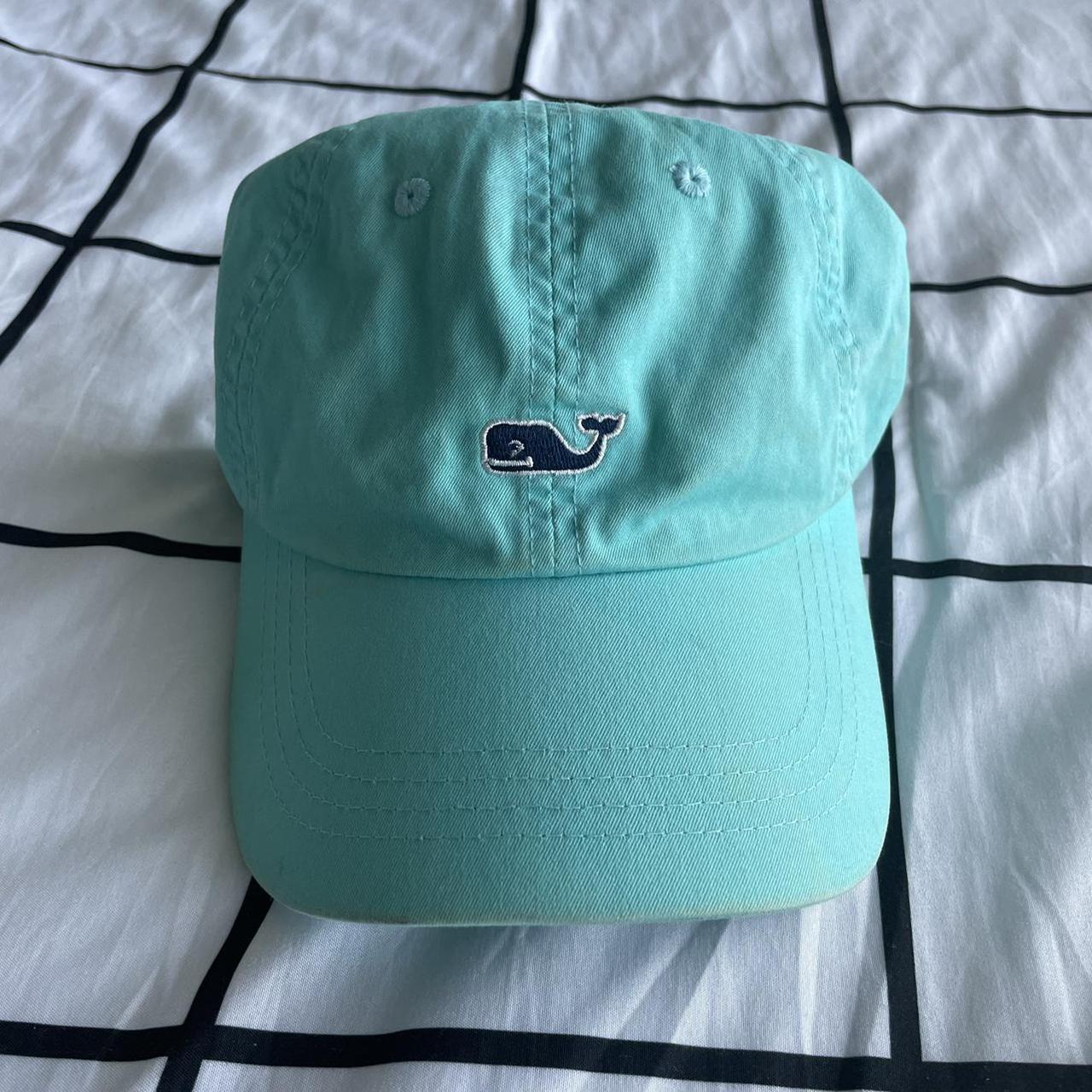 teal vineyard vines hat