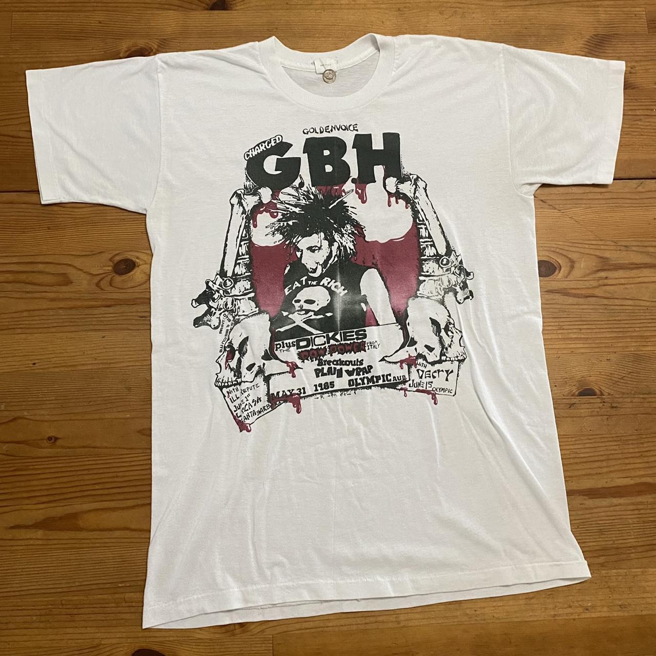 1985 Charged GBH Punk Rock band, Original exclusive... - Depop