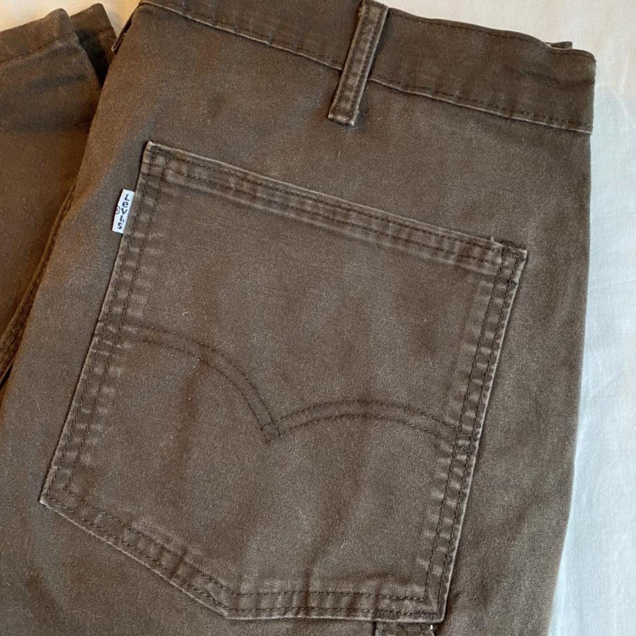 brown levi cargo pants