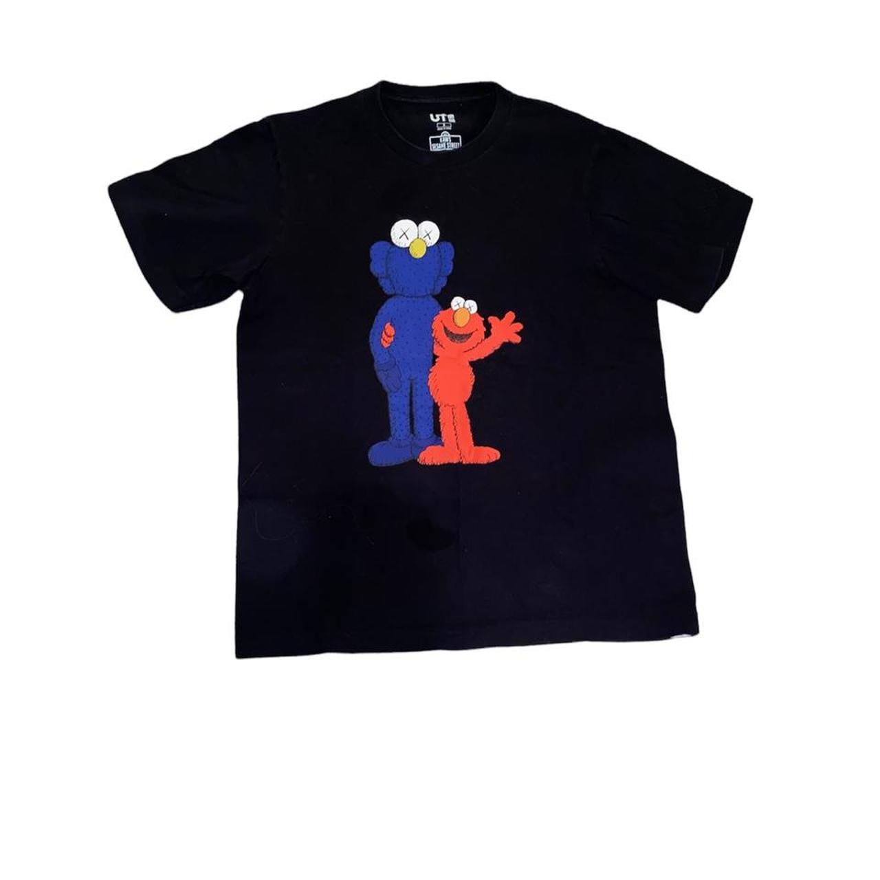 kaws uniqlo sesame street shirt