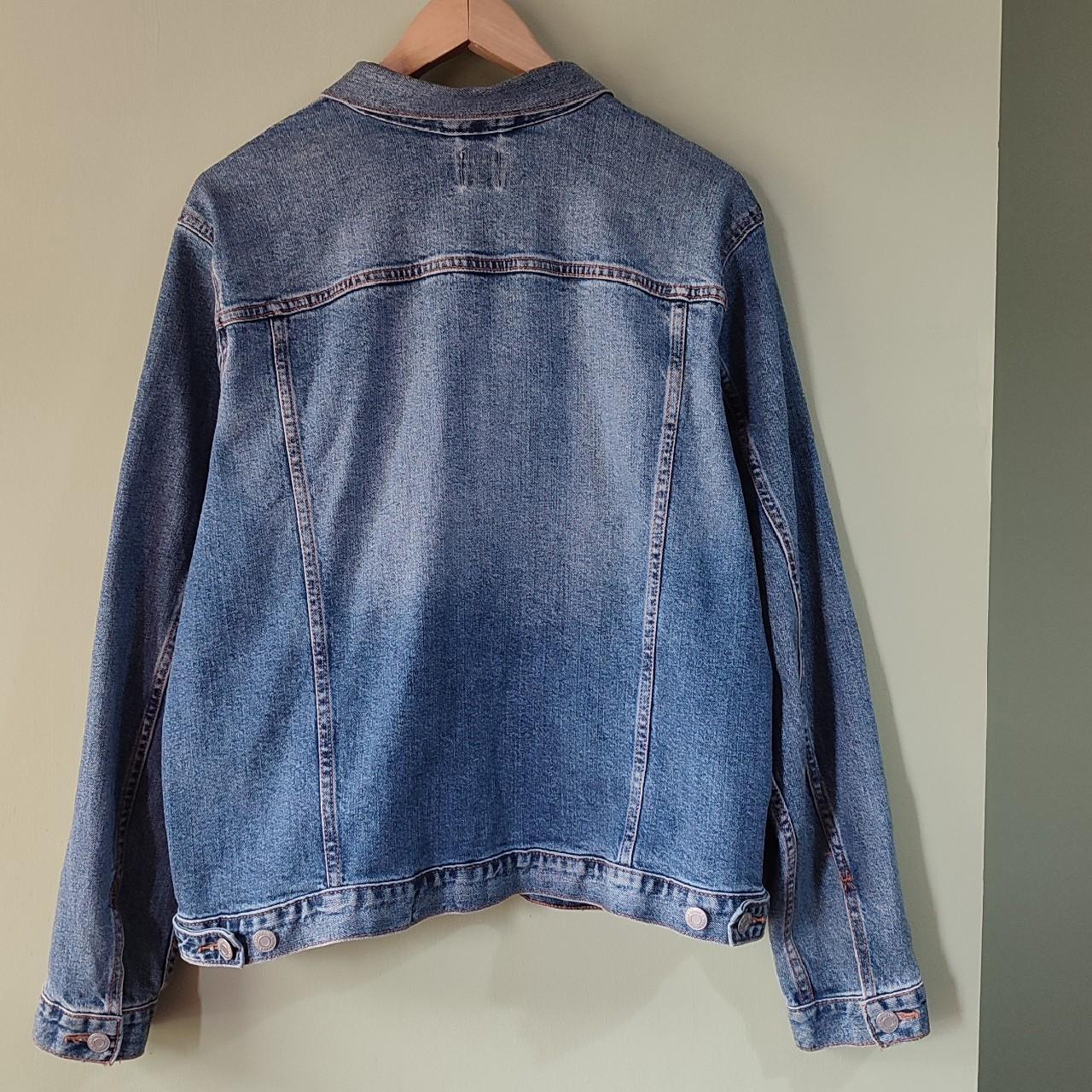 Gap Denim Jacket Mid Wash Blue Denim Jacket From - Depop