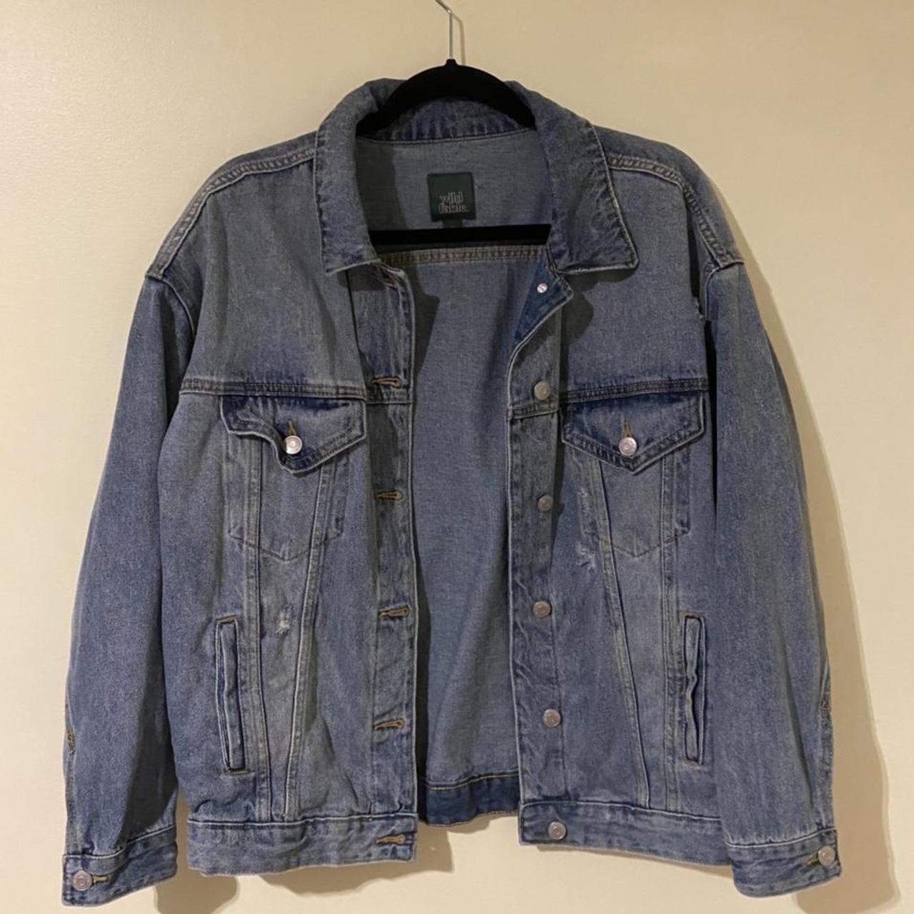 Wild Fable Denim Jacket Size Small #denimjacket... - Depop