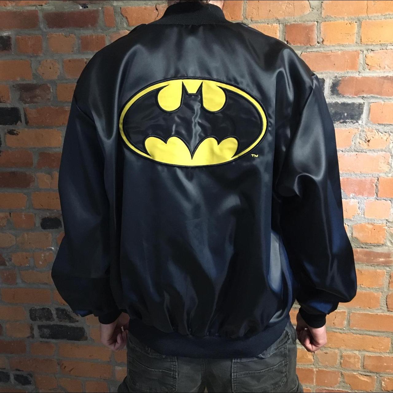 Batman Vintage 80s Bomber Jacket *1989 Columbia | Depop