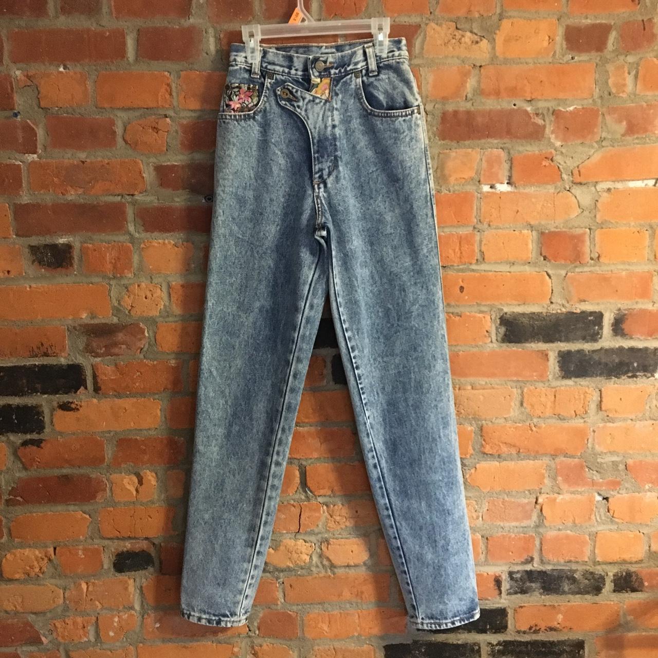 Vintage 80's Zena USA, Acid Wash, High Waisted, Jeans size 12 