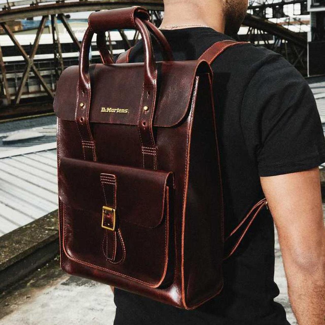 brando leather backpack