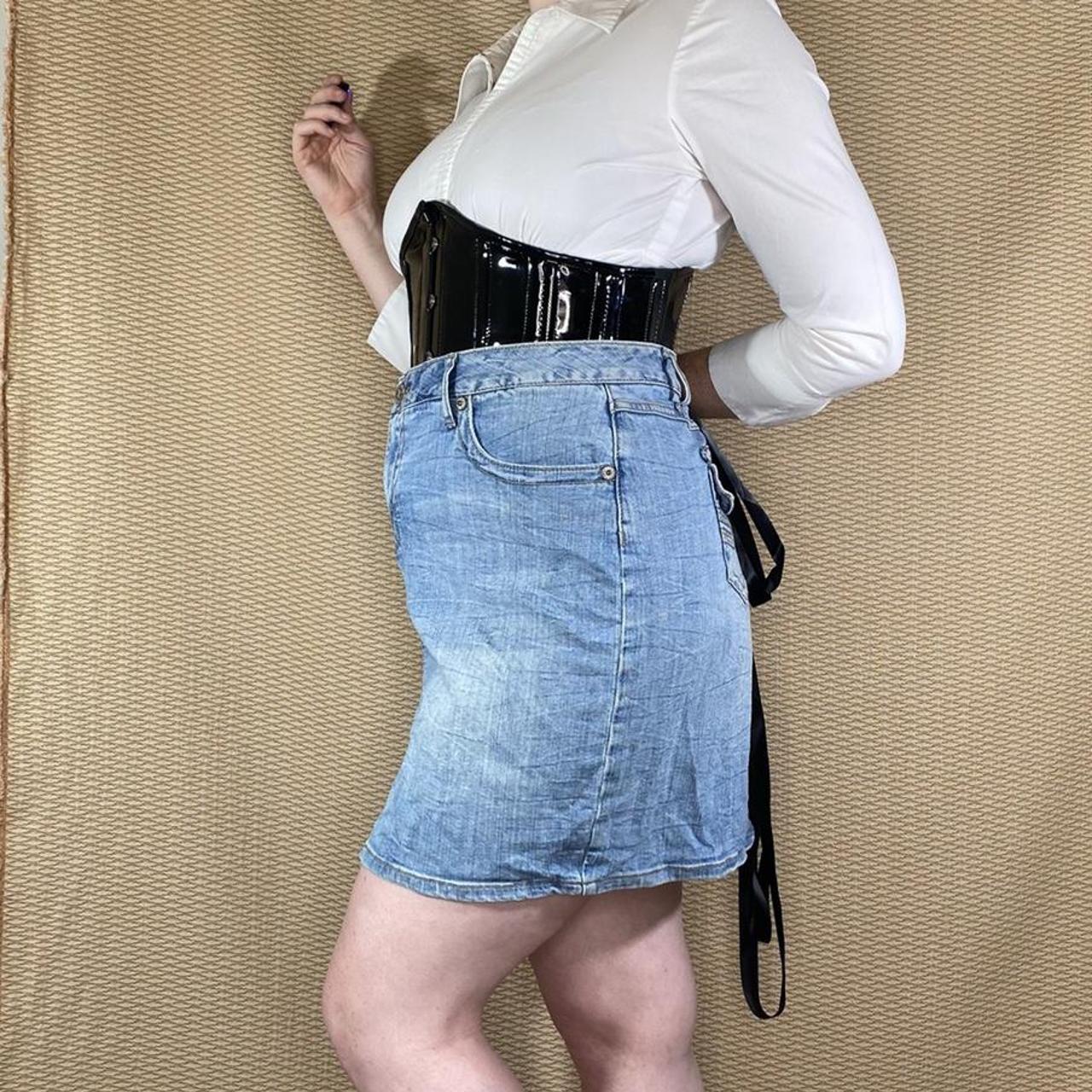 Product Image 3 - Midi jean skirt, size 18.
Clothing
