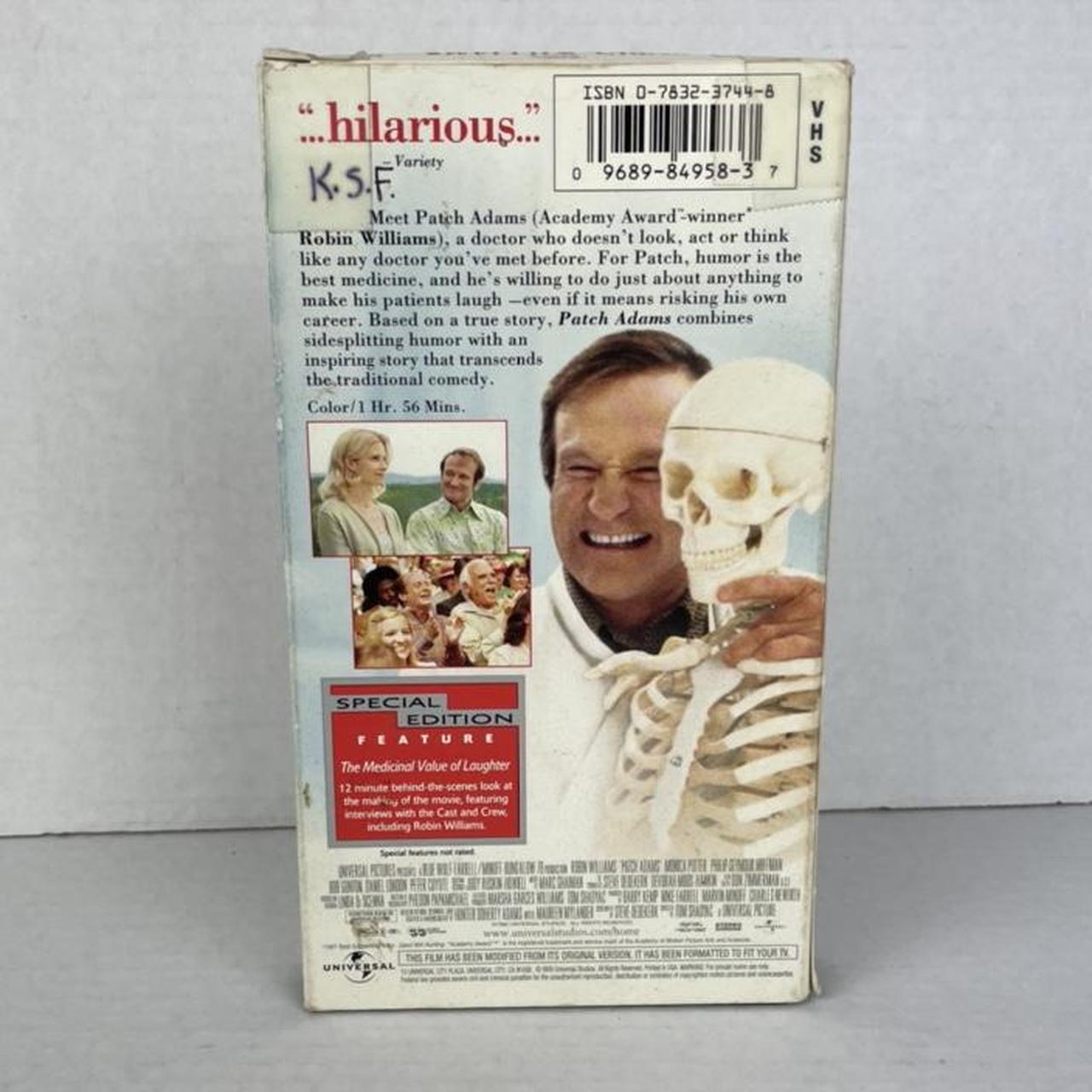 Patch Adams VHS 1999, Extra Footage Universal... Depop