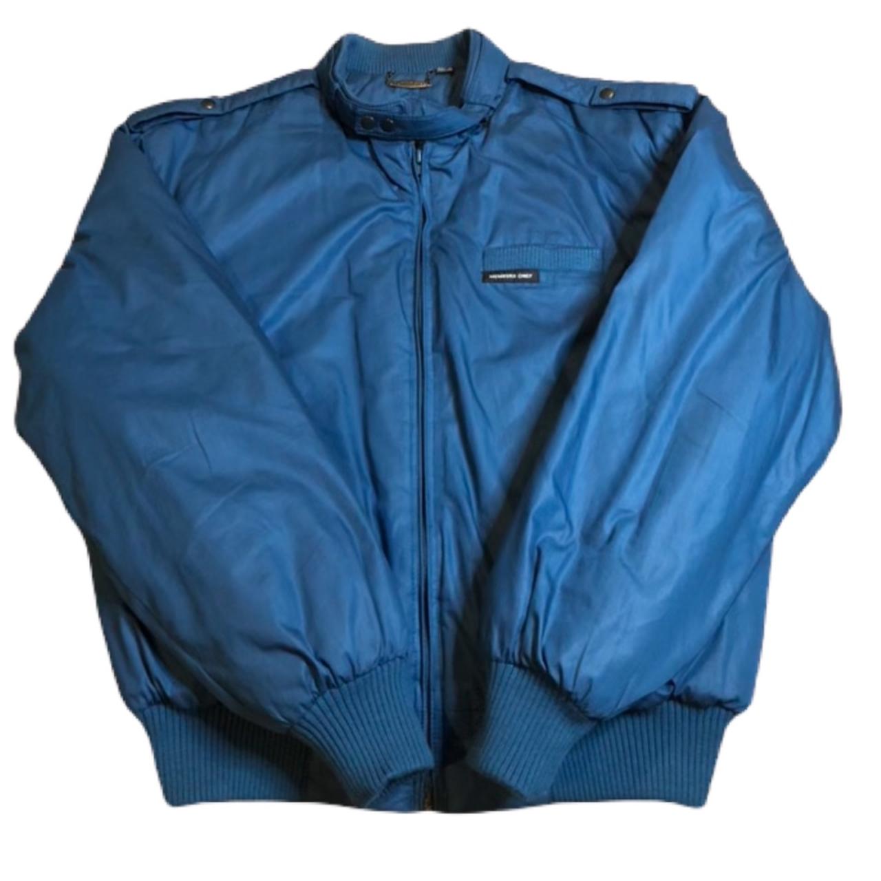 Vintage 80s Members Only OG blue jacket In great - Depop
