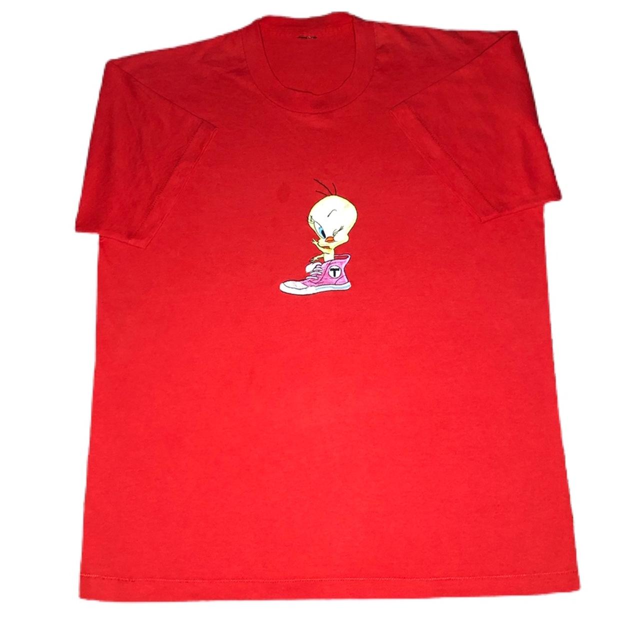 Looney Tunes Men's Red T-shirt