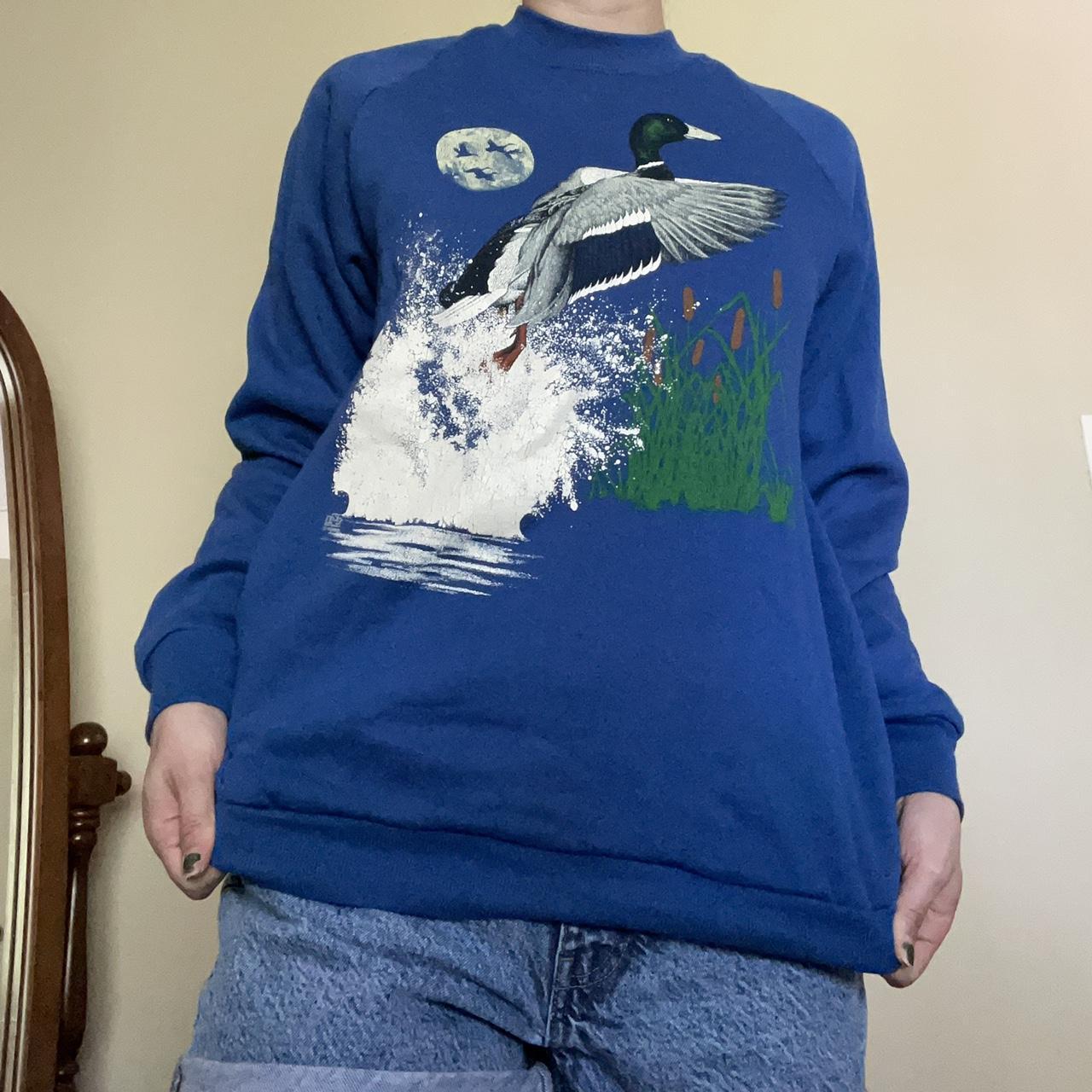 Quirky little goose sweater. I love this piece and... Depop
