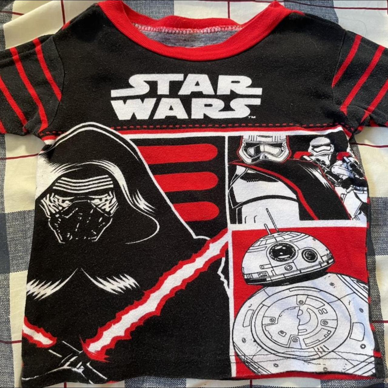 Star Wars black and red baby crop top! Soft and very... - Depop