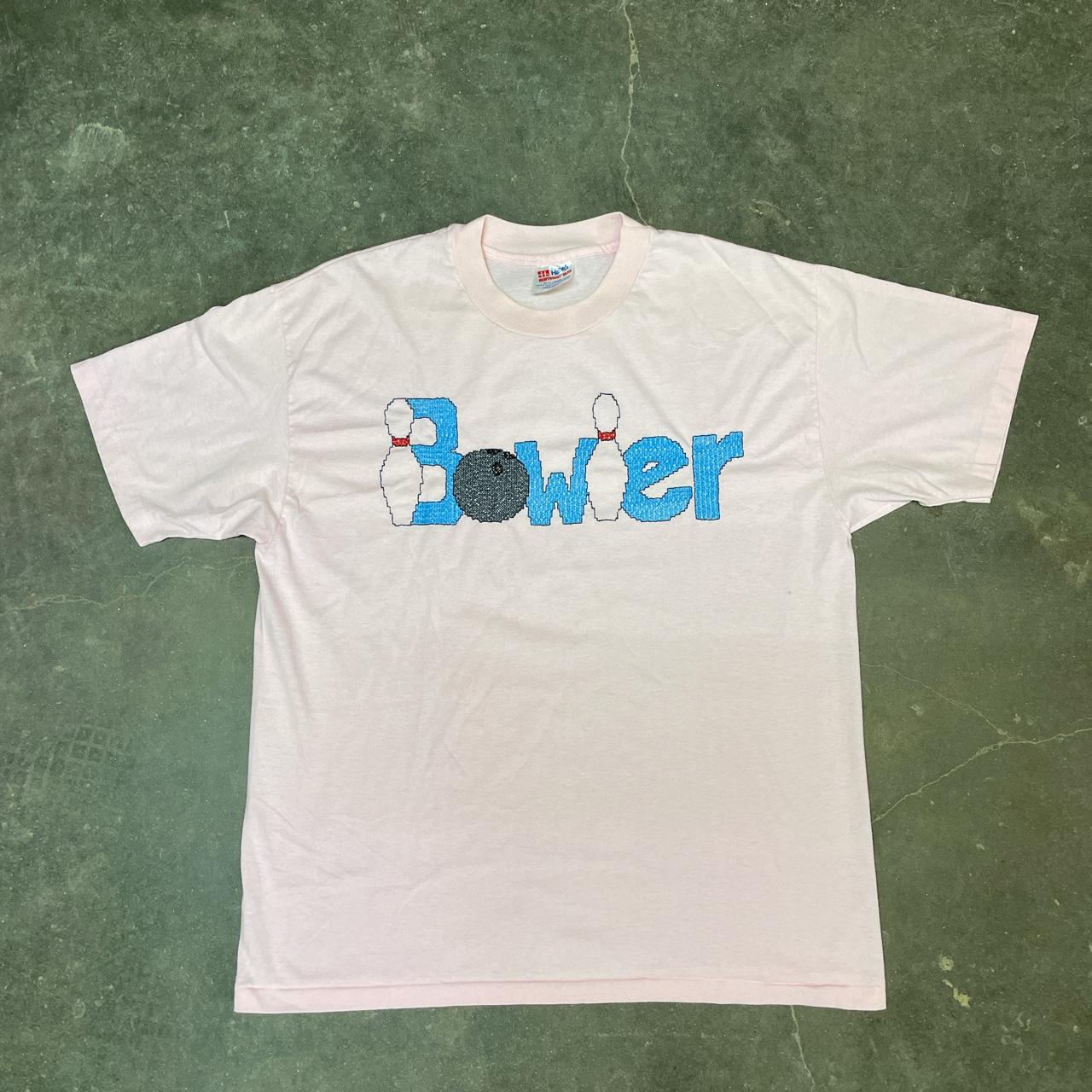 Product Image 1 - Vintage Pink Bowler Tee
Single Stitch