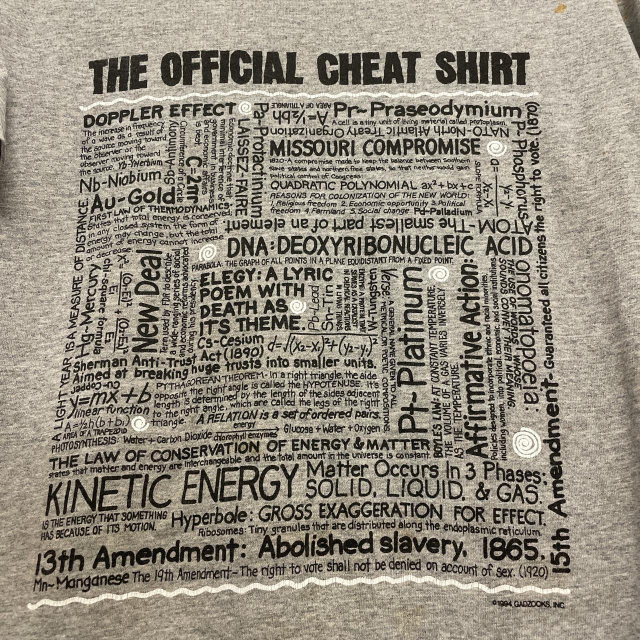 Product Image 2 - Vintage The Official Cheat Shirt