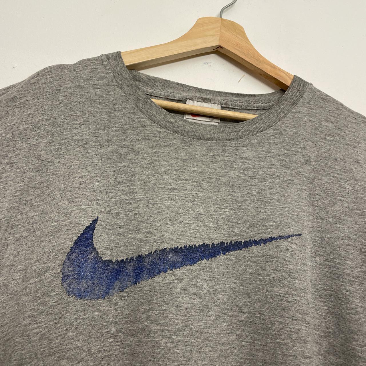 Vintage Nike Big Center swoosh athlete wear t shirts - Depop