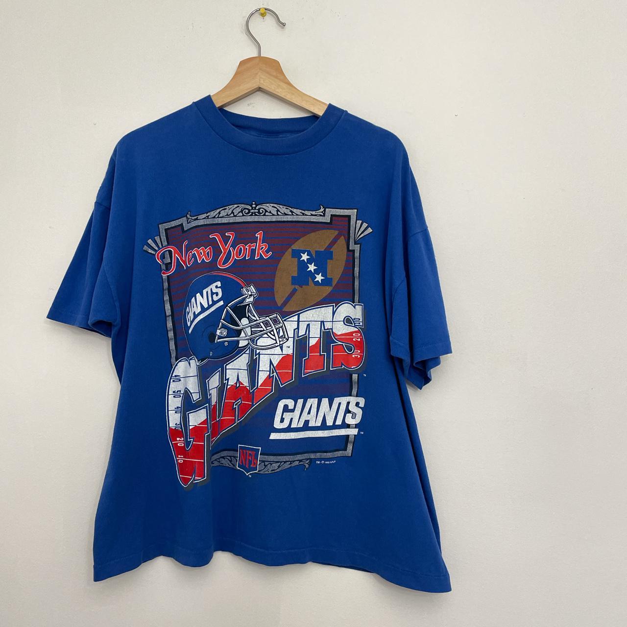 Vintage New York Giants T-shirt Really cool tee - Depop