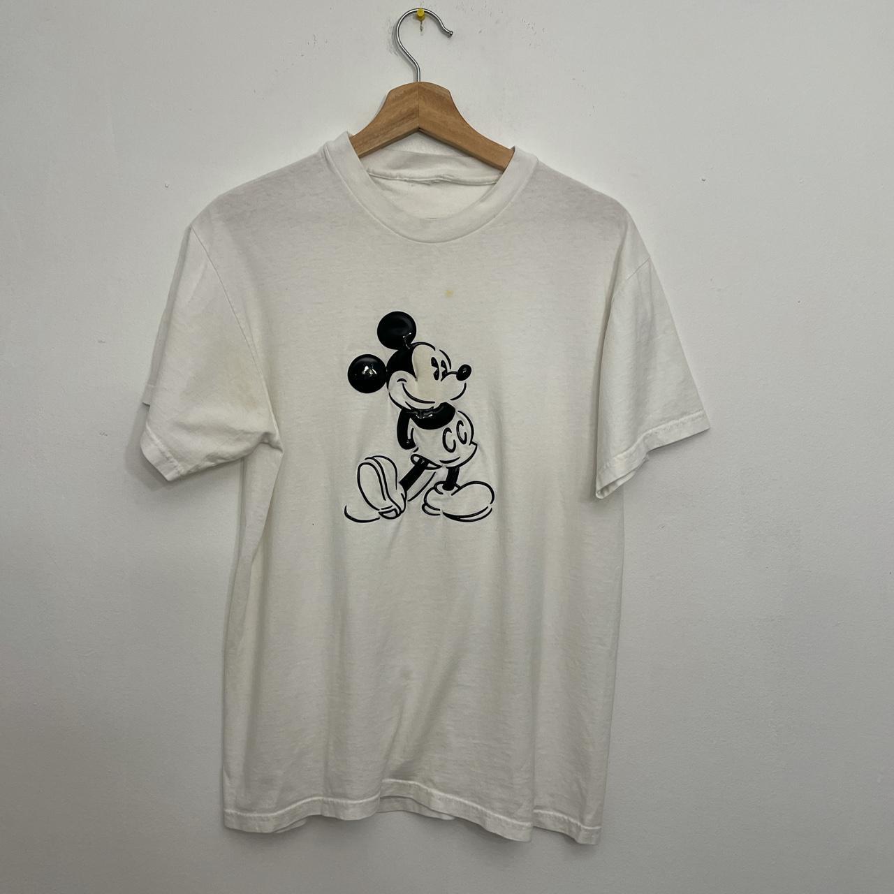 Vintage Mickey Mouse Puff Print Tee Pop Out Mickey... - Depop