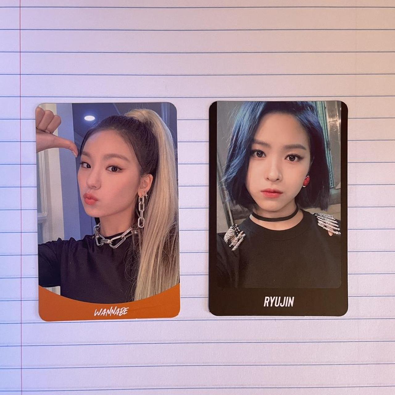 WTS ˚⁎⁺˳ ༚ itzy WANNABE yeji & ryujin photocards ☆... - Depop