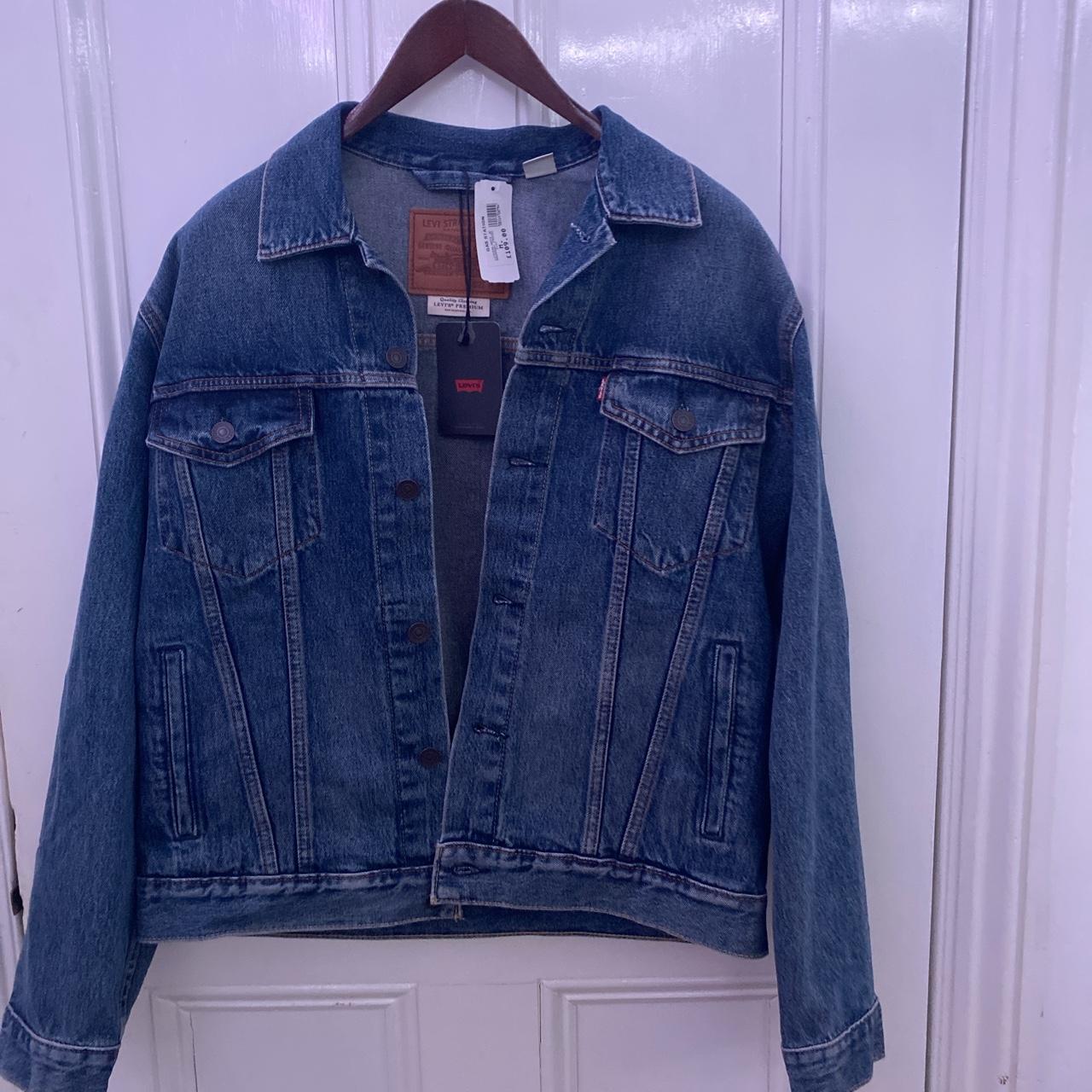 Levis navy outlet jacket