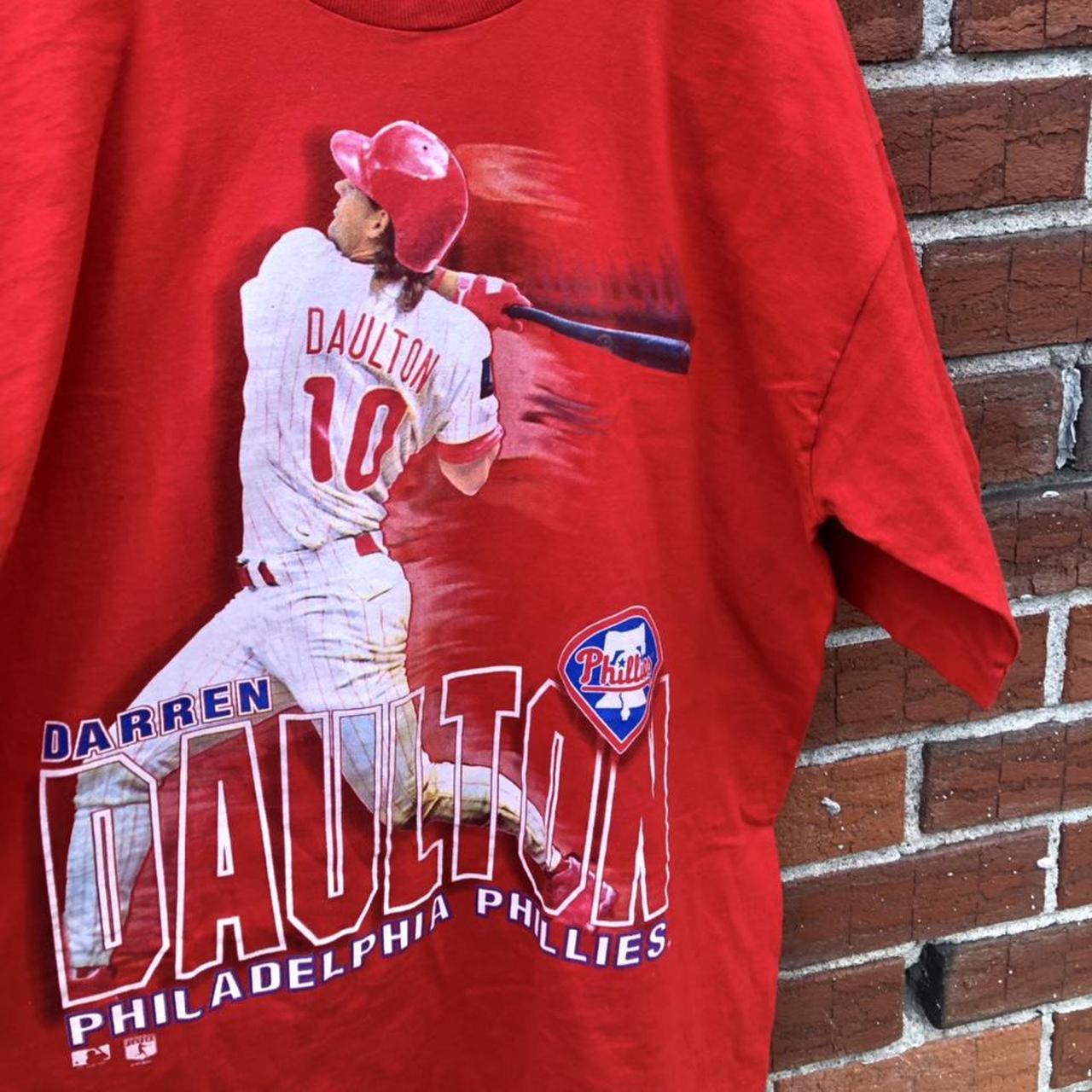 Vintage Philadelphia Phillies Shirt Darren Daulton