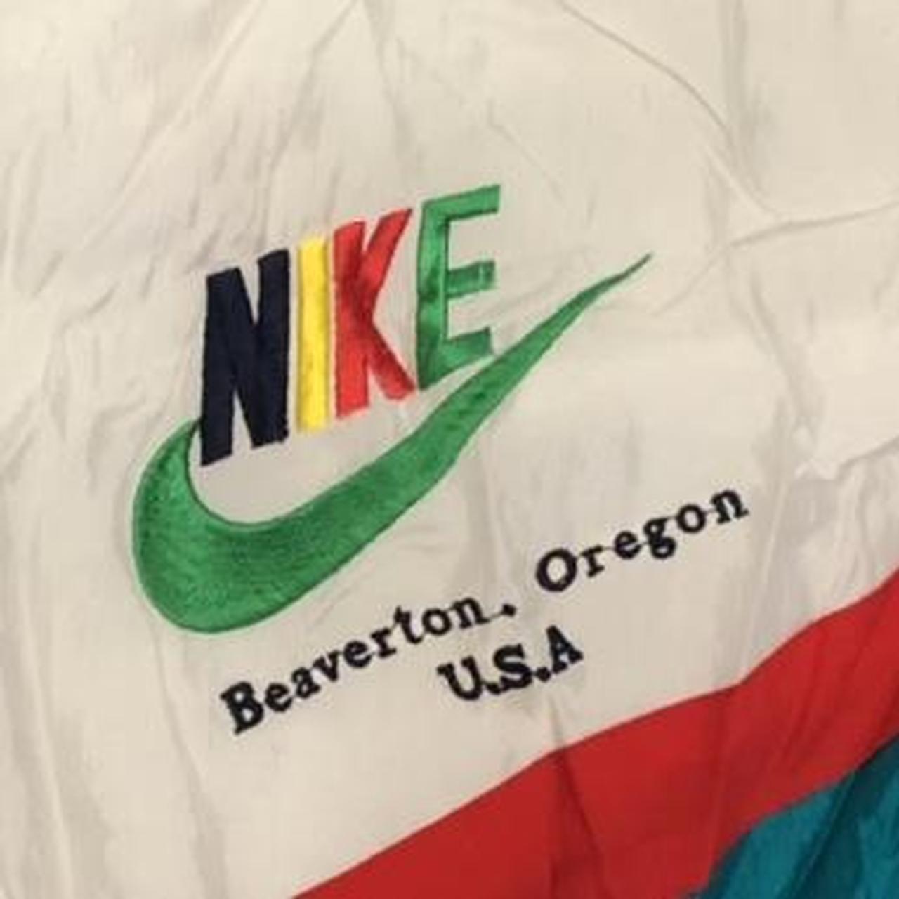 Vintage Nike Windbreaker Beaverton Oregon Large | Depop Vintage Nike Windbreaker Beaverton Oregon Large | Depop