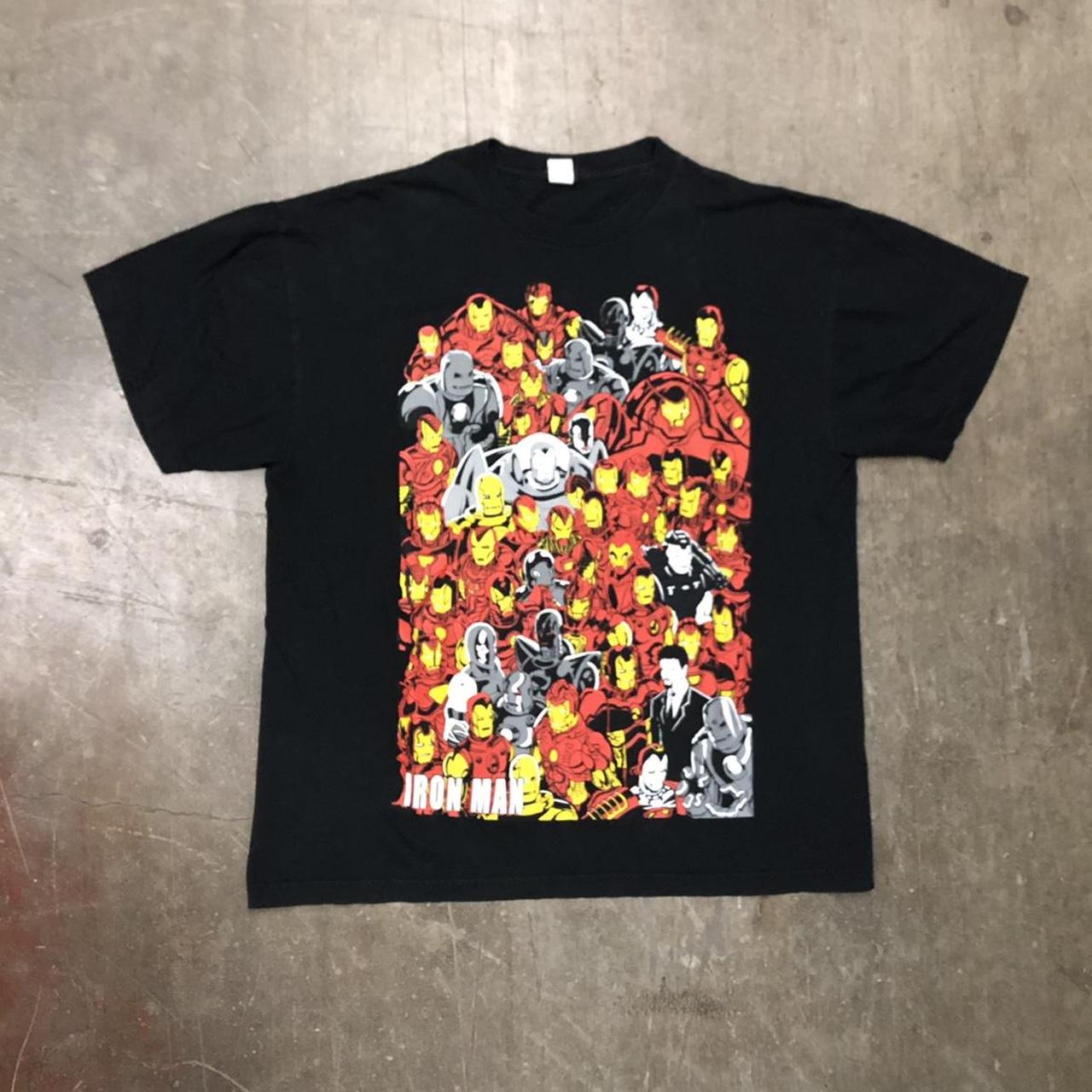 Vintage Iron Man Shirt Marvel Mad Engine size XXL... - Depop