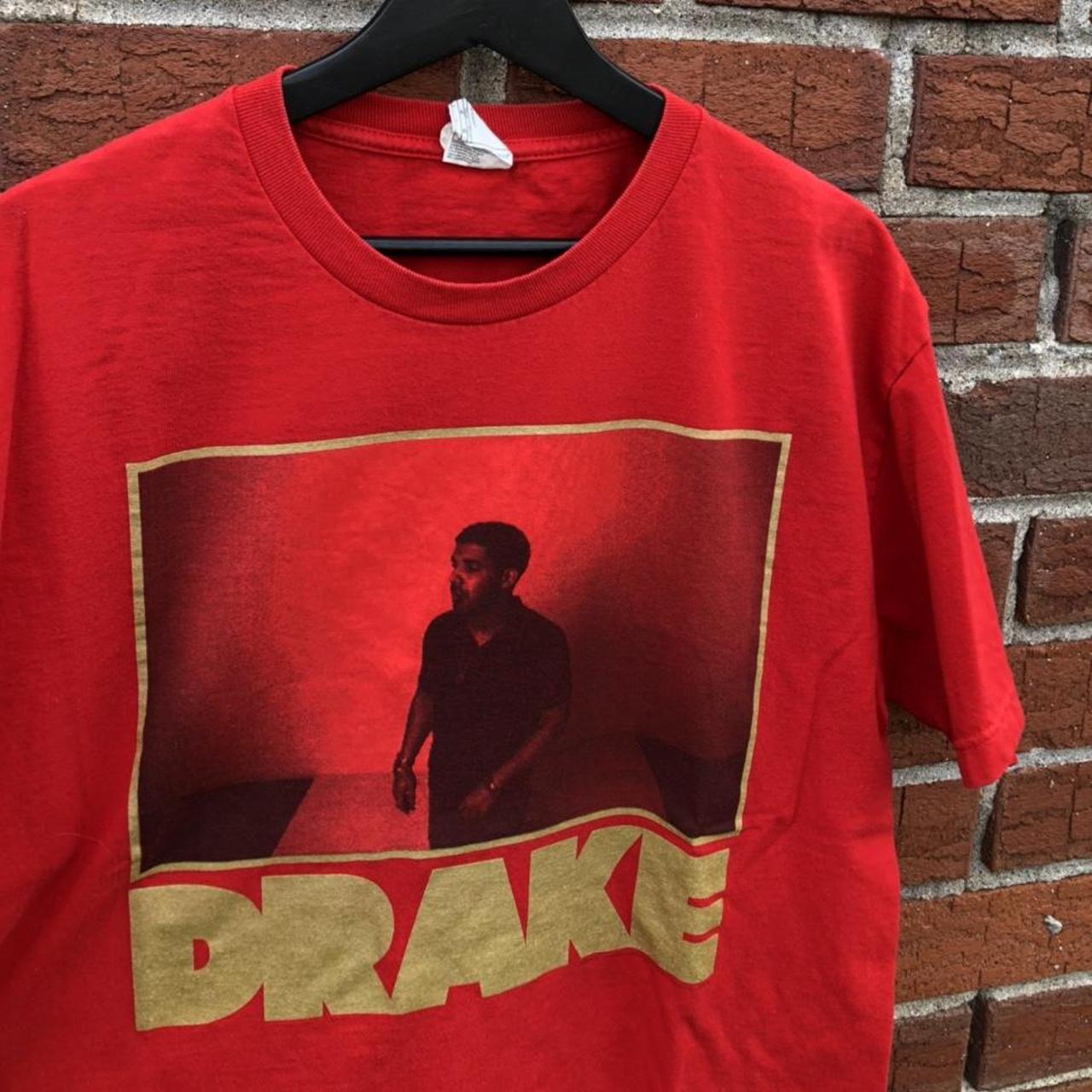 DRAKE T Shirt 2010 Concert Tour Music size Large Y2K... - Depop