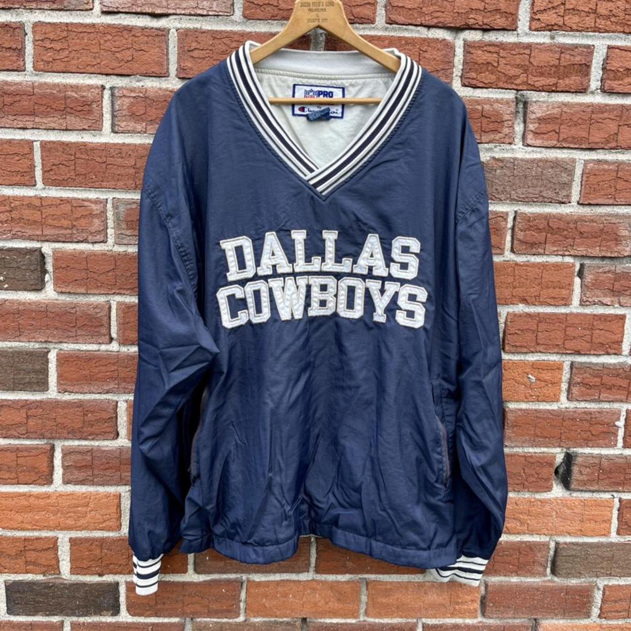 men's dallas cowboys pullover jacket