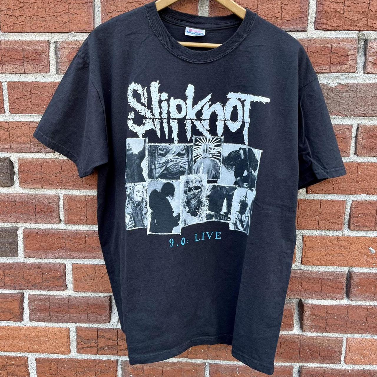 Vintage Slipknot Shirt 9.0 Live size Large y2k... - Depop