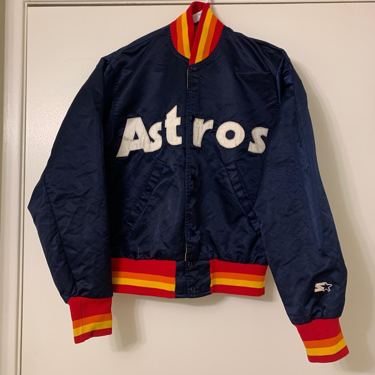 Houston Astros 2017 Championship Bomber Jacket. - Depop