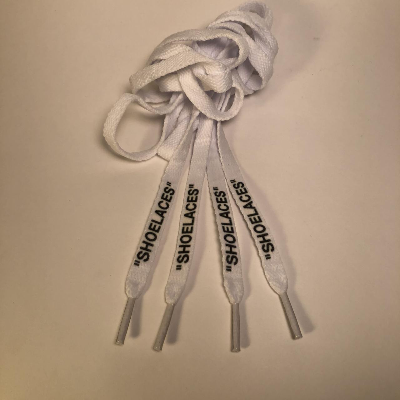 Off white hot sale rope laces