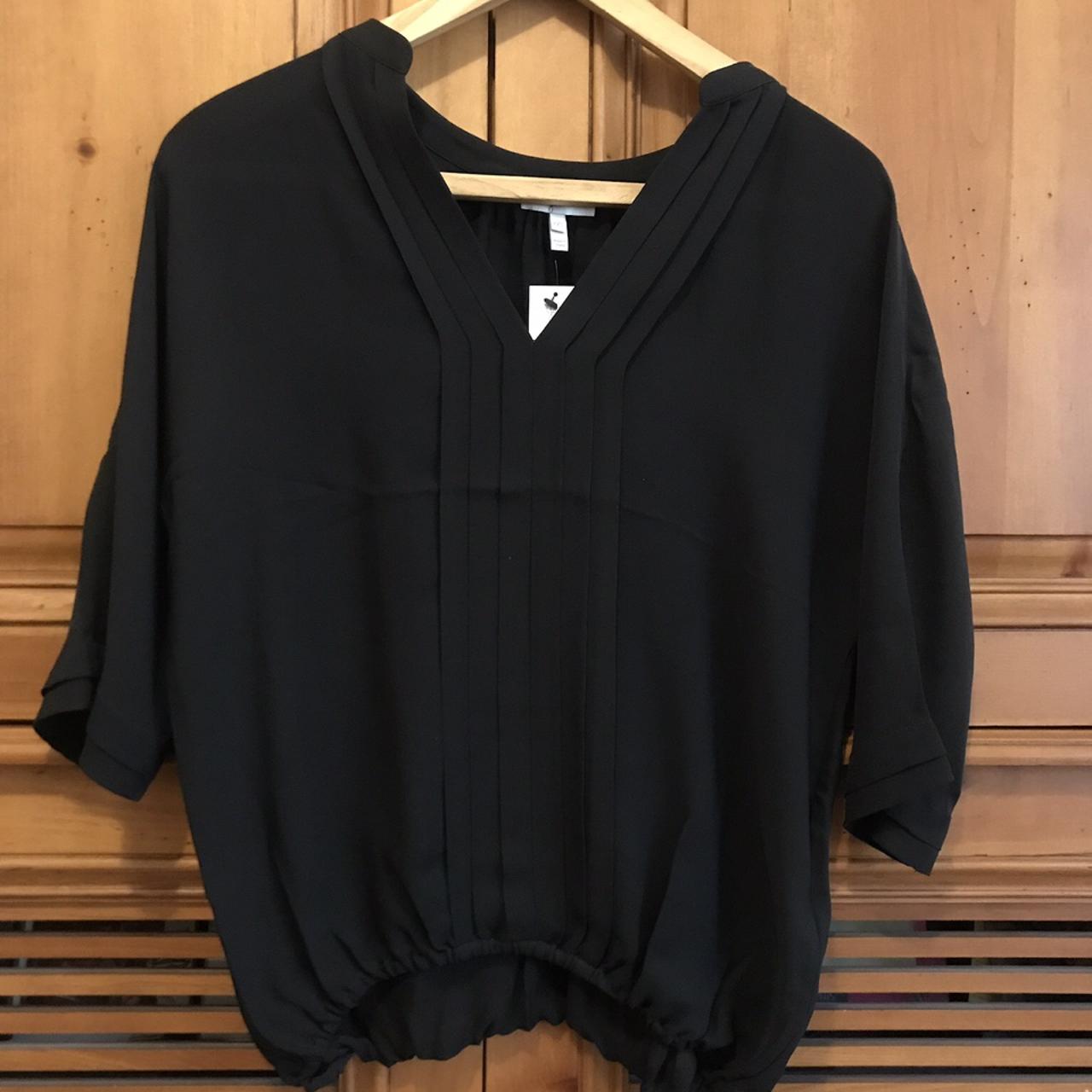 Joie Marru Silk Top This 3/4 sleeve silk Depop