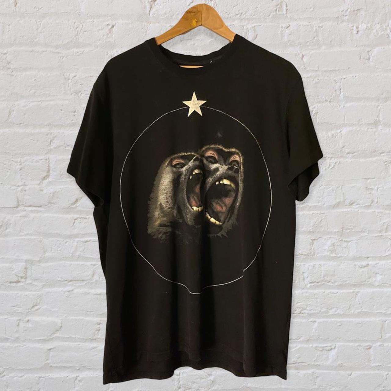 Givenchy monkey brothers tee men s large size Depop