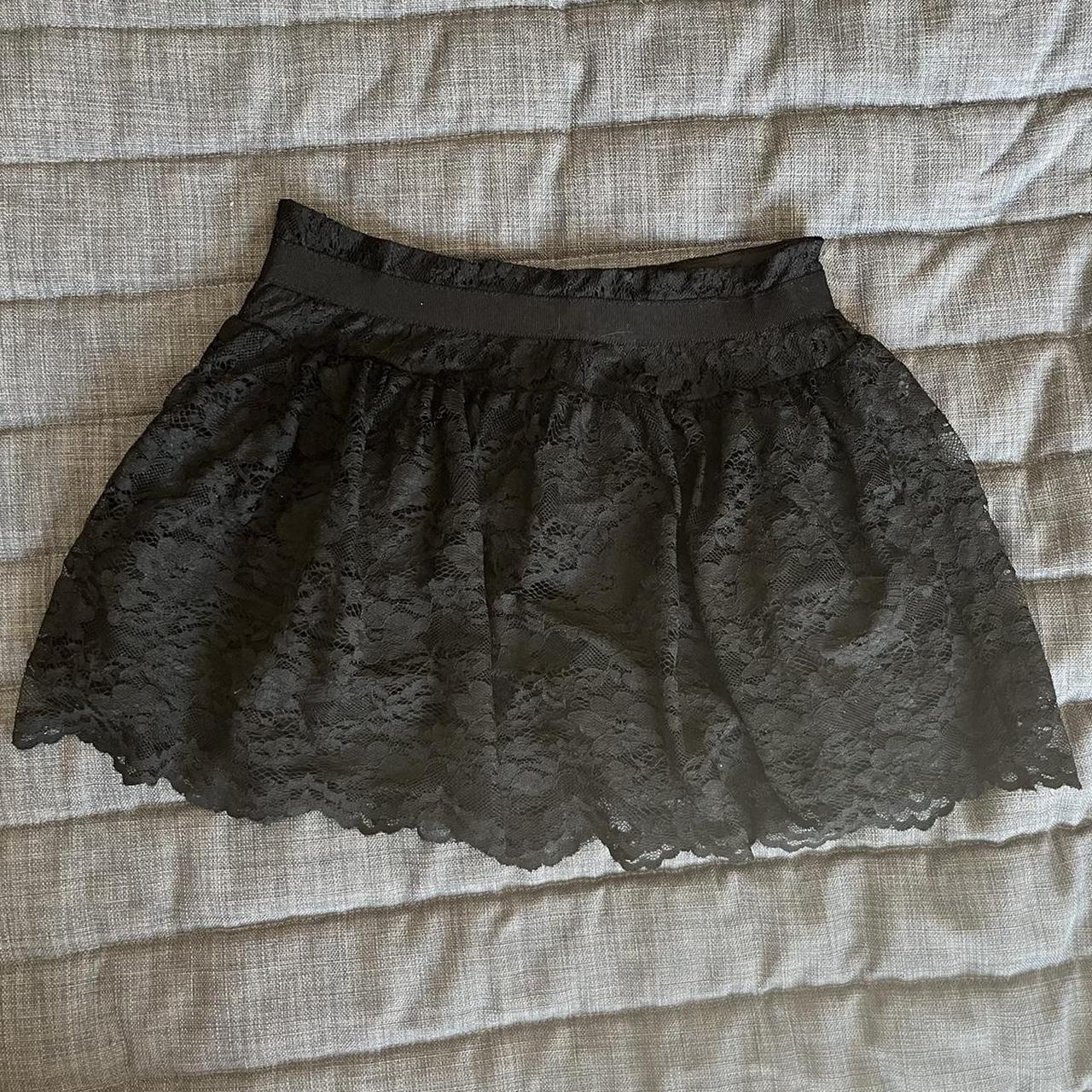 gothic lace miniskirt {fits xs} ONLY AVAILABLE UNTIL... - Depop