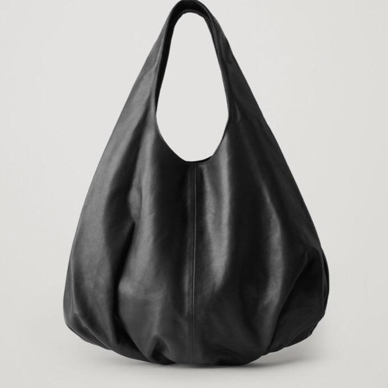 cos leather shopper