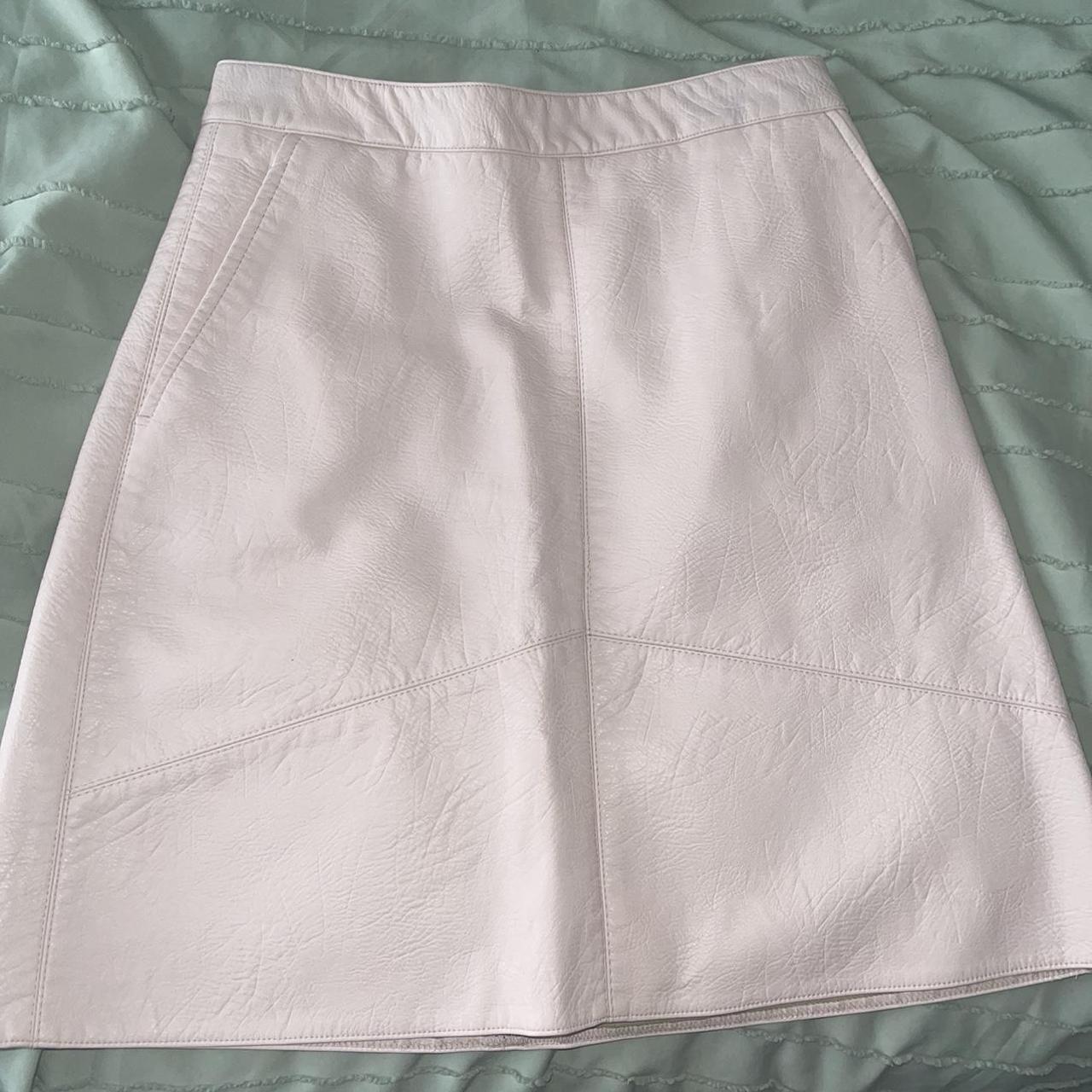 Zara Women's Pink Skirt | Depop