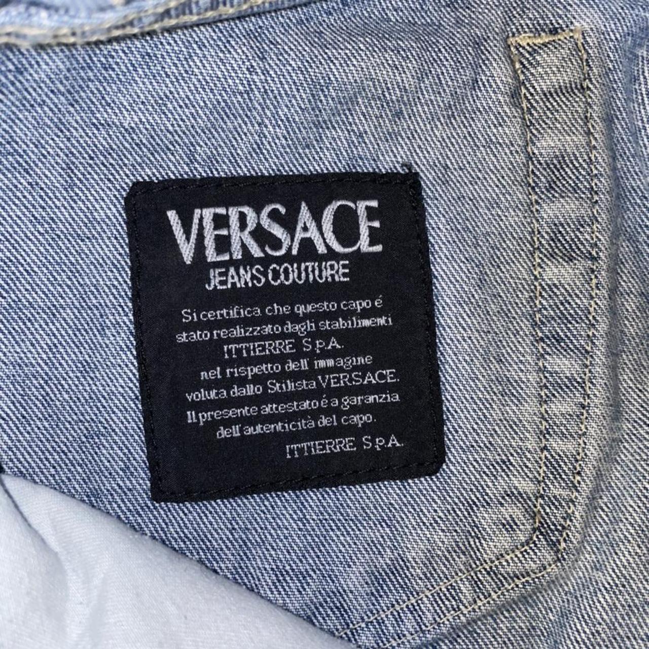 Versace Jeans Couture. Fits like mom jeans. - Depop