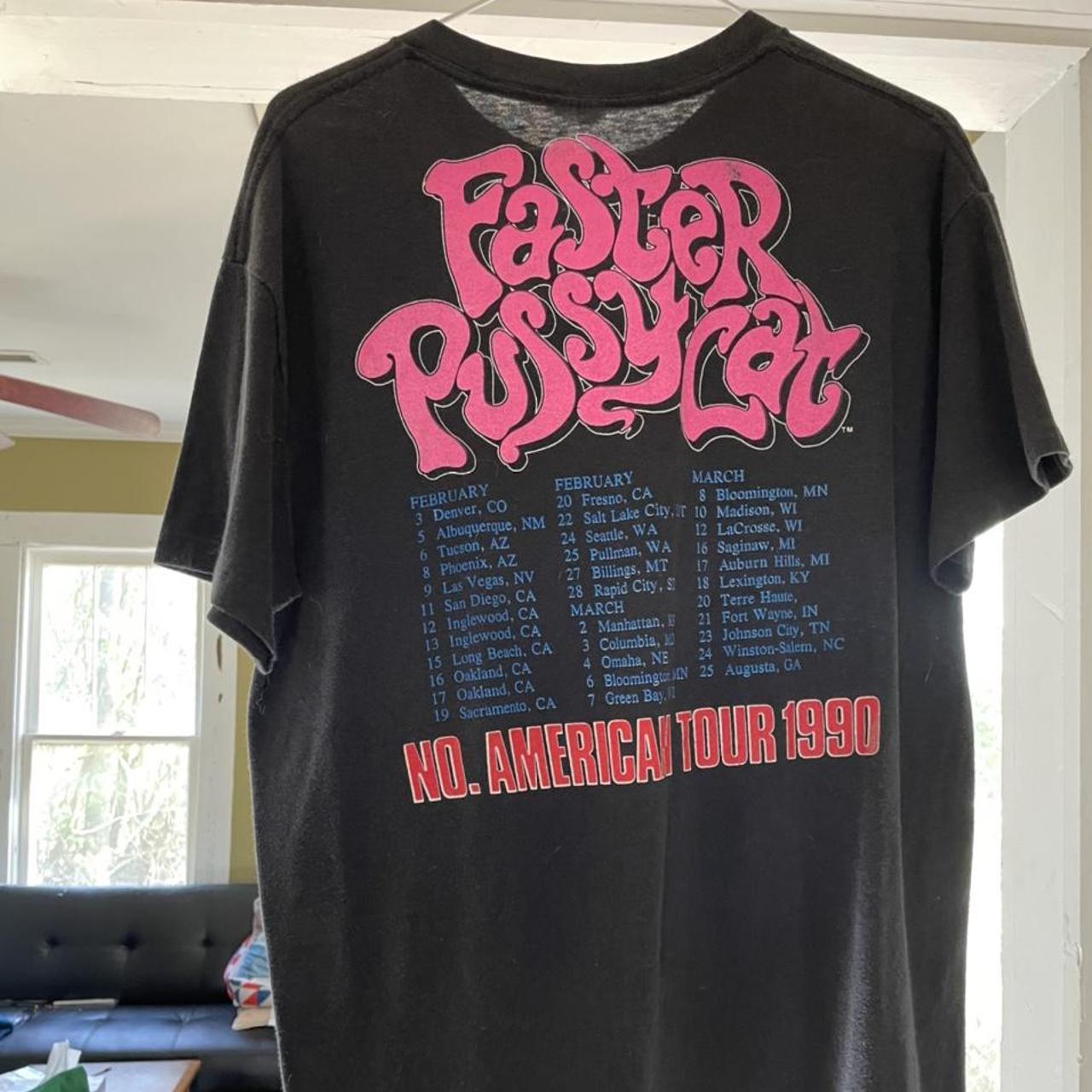 「vintage」1988年 Fasterpussycat バンドTシャツ Vintage Faster Pussycat Band Members Cotton S-234XL Unisex