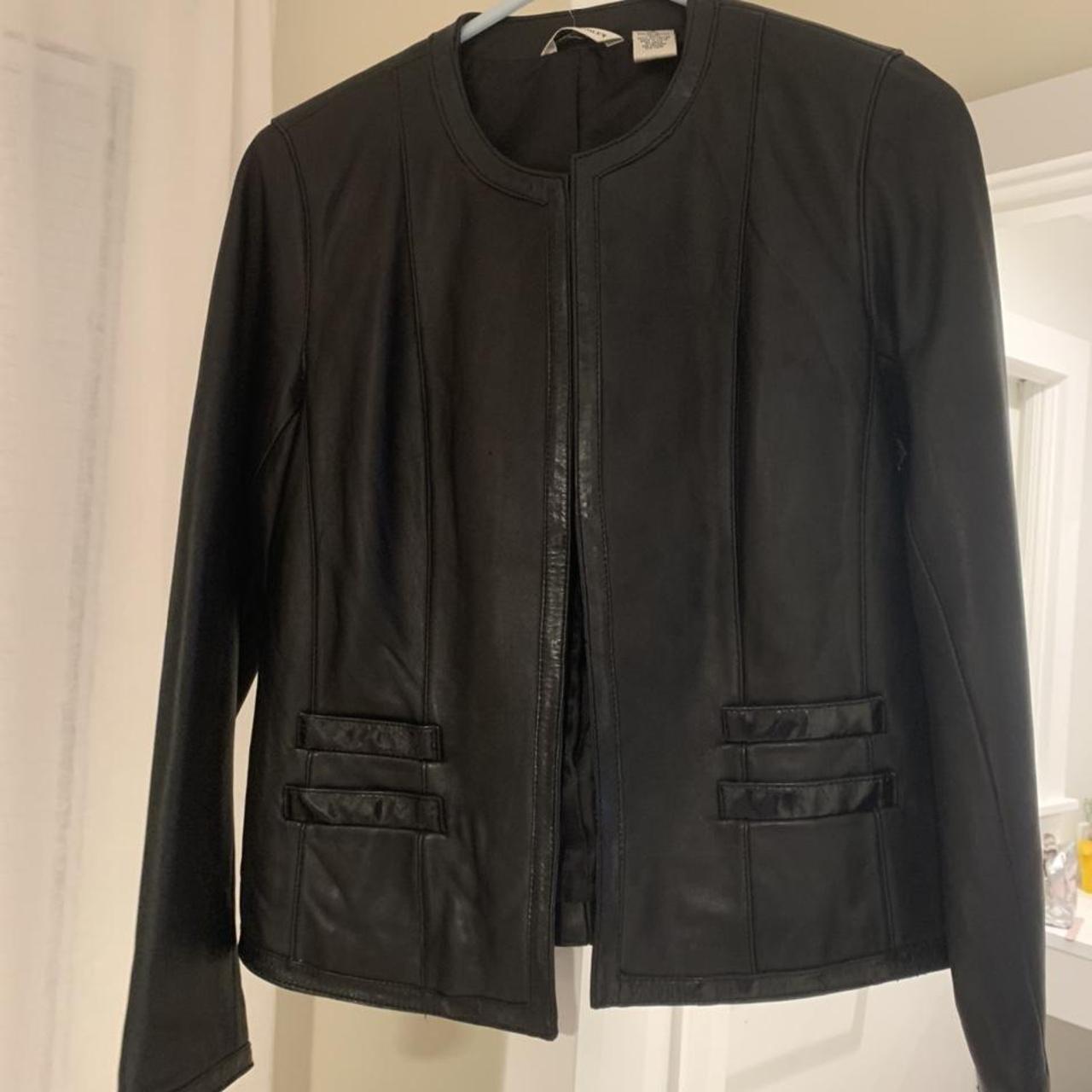 Laura ashley leather jacket best sale