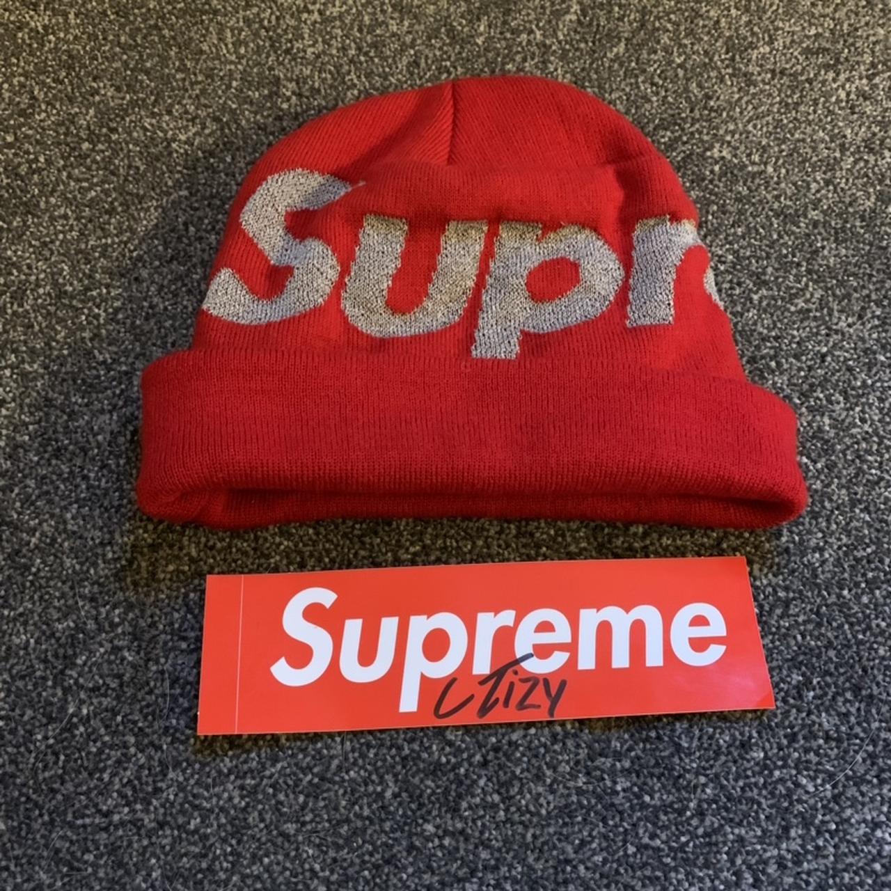 Red Supreme Beanie