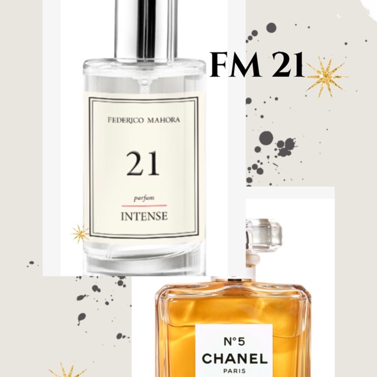 Chanel No5 50ml, FM 21 is similar to Chanel 