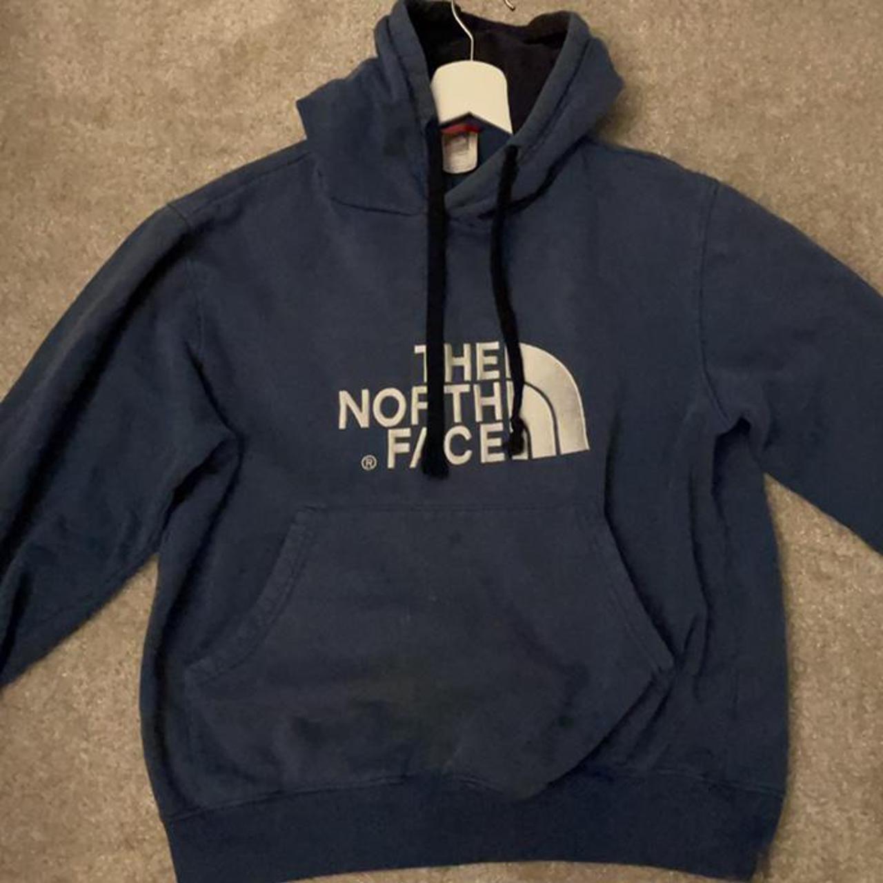 Mens The North Face hoodie Condition 7/10 some minor... - Depop