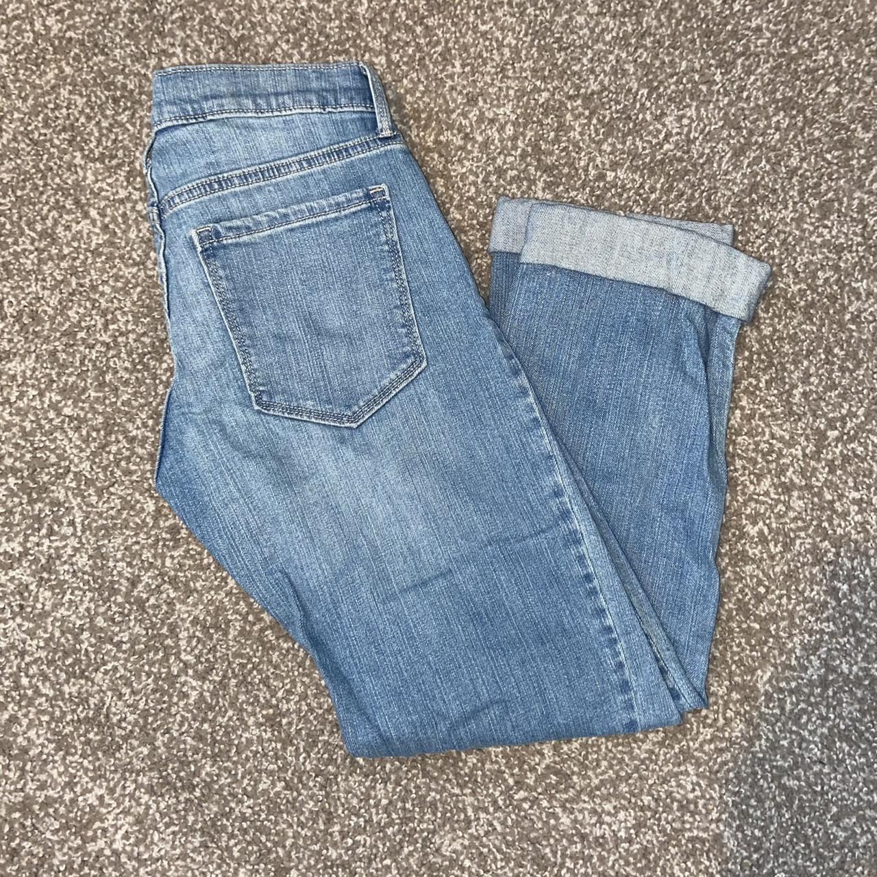 Banana Republic Women's Blue Jeans | Depop