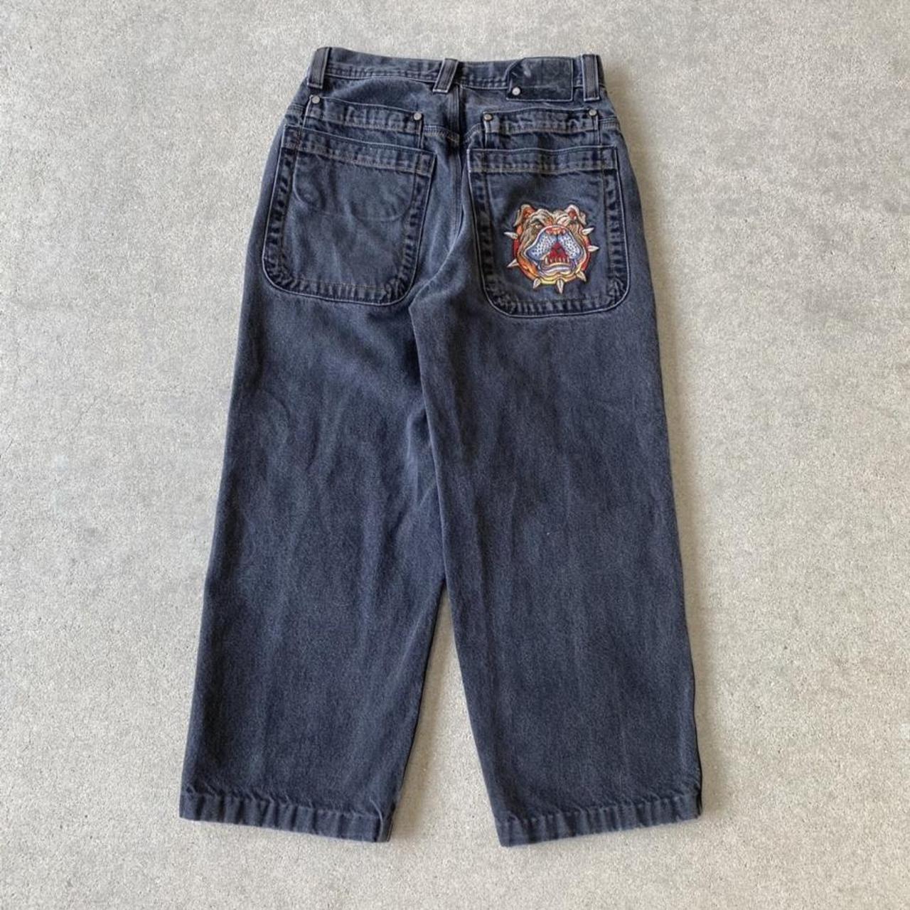 Vintage Y2k JNCO Bulldog Jeans 🛹🛹 Super sick... - Depop