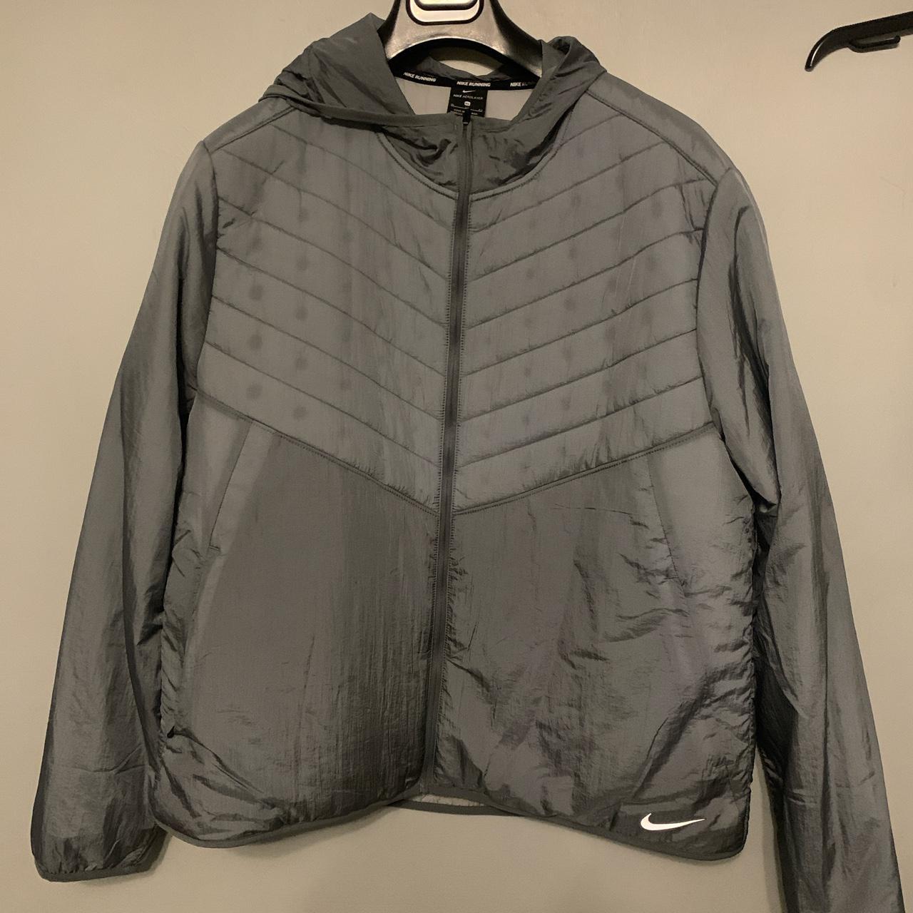 Men's aerolayer outlet hooded running jacket