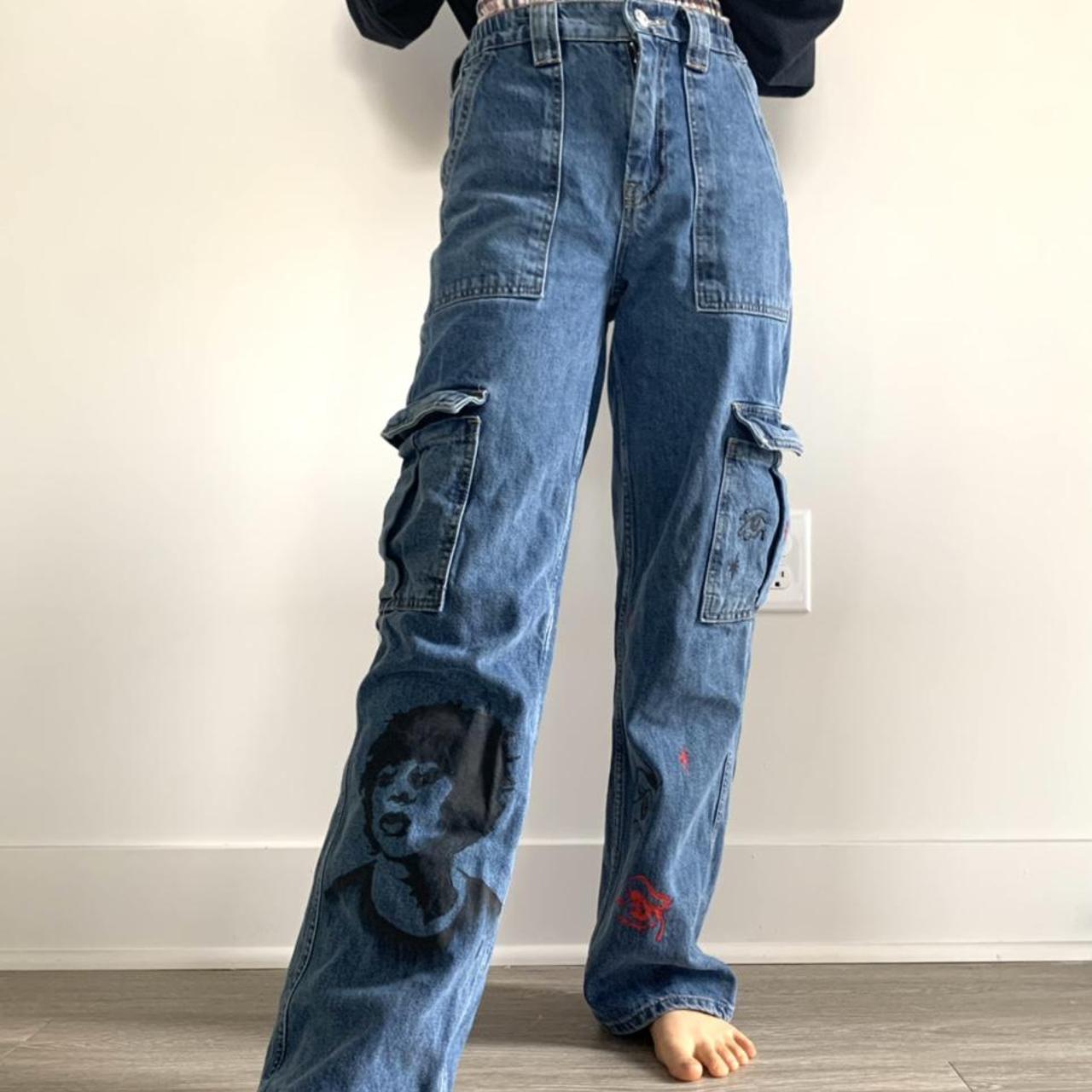 bdg skater extra baggy jean