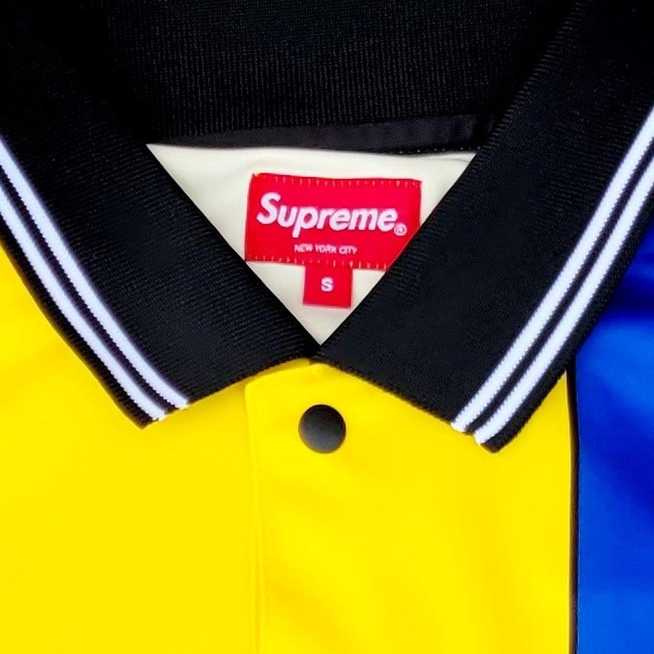 Supreme Colorblocked Soccer Polo Shirt FW20. Brand - Depop