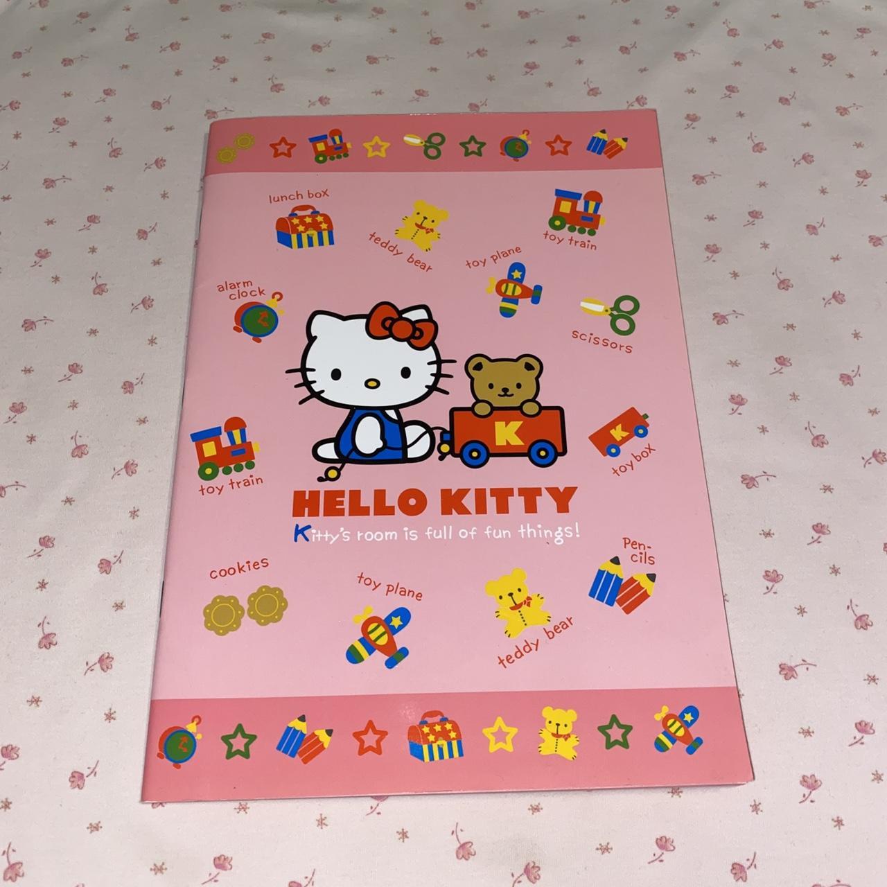 ✽ vintage hello kitty notebook ~ slightly smaller - Depop